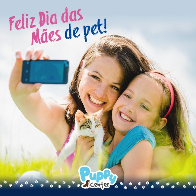 feliz dia das maes de pet – social